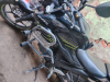 Gixxer fi abs crash garud